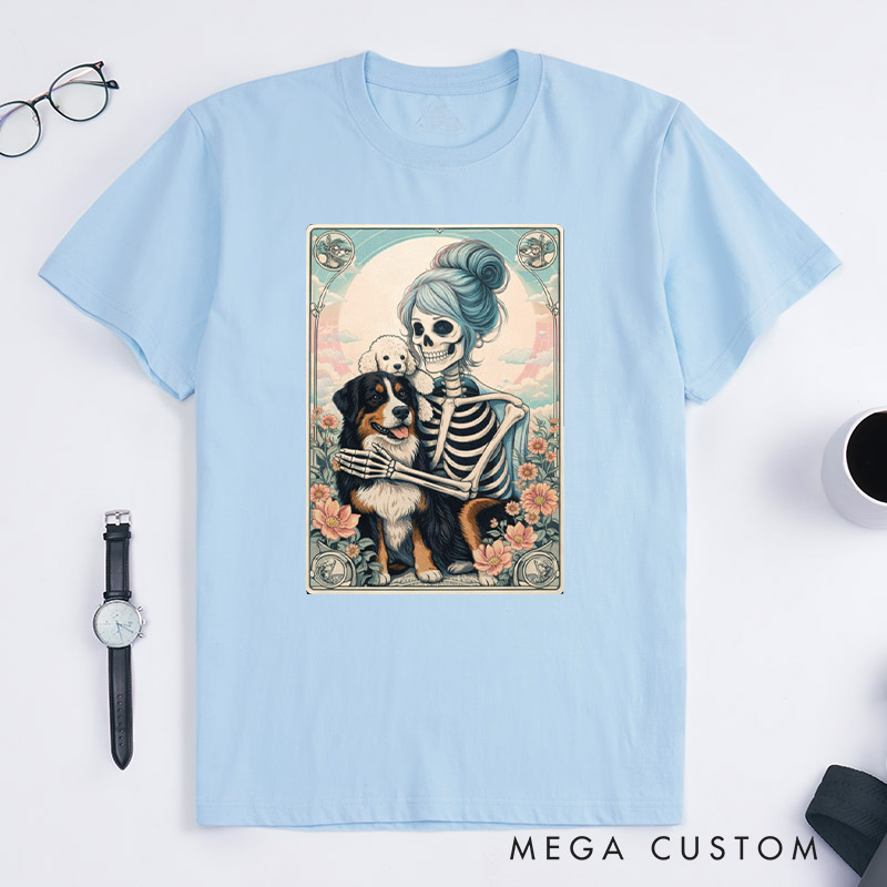 Personalized the Dog Mom T-Shirt Gifts for Pet Lover for Dog Lover