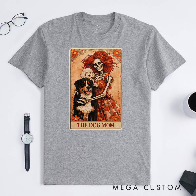 Personalized the Dog Mom T-Shirt Gifts for Pet Lover for Dog Lover