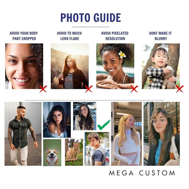 Personalized Girlfriend Bootleg Style Washed T-Shirt Custom Text Boyfriend Photo Tee Couple Face Rap Style Shirt Valentine's Day Gift for Wife Husband