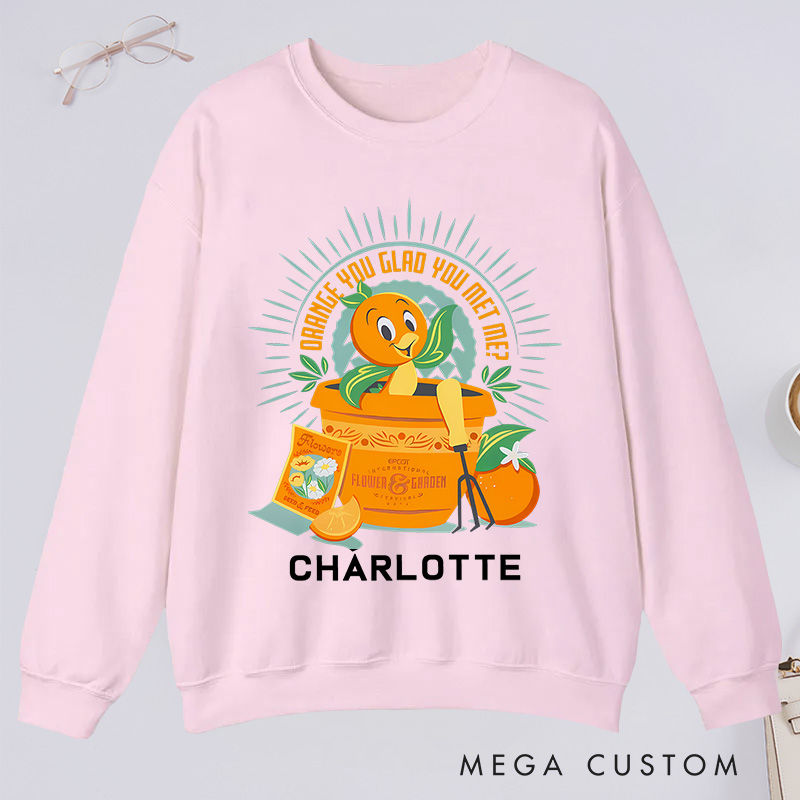 Personalized Citrus Garden Delight Classic Sweatshirts Granding Lovers Gift