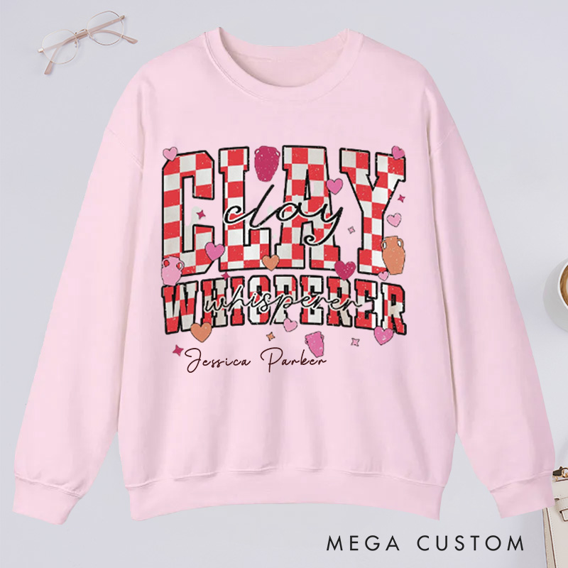 Personalized Funny Pottery Classic Sweatshirts Ceramic Artist Sweatshirts Pottery Teacher Sweatshirts Pottery Lovers Gift for Potters Pottery Artist