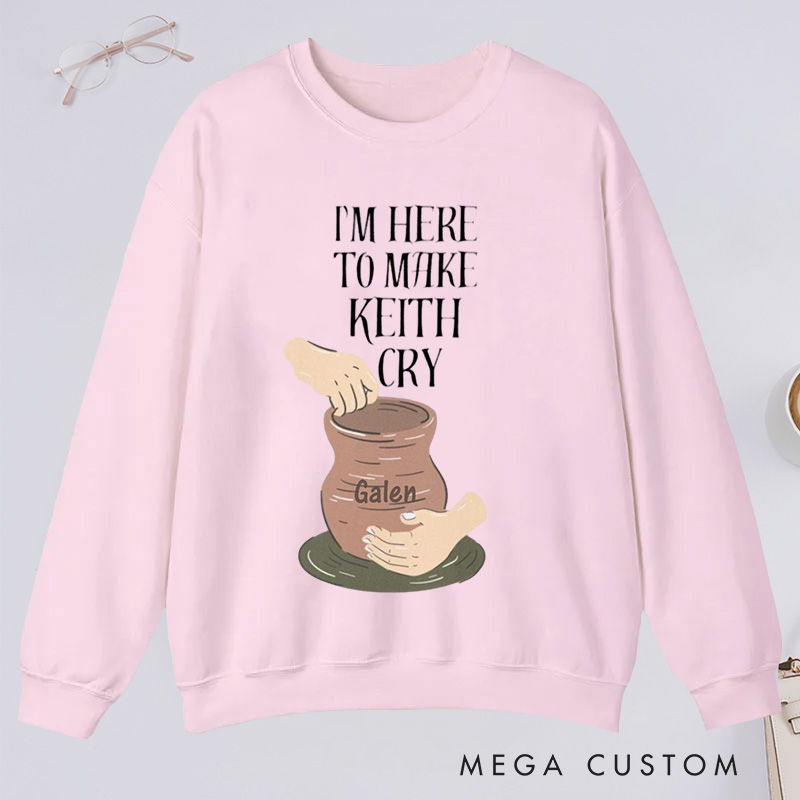 Personalized Ceramicist Top Clay Artist Classic Sweatshirts Potter Sweatshirts Unisex Sweatshirts Funny Saying