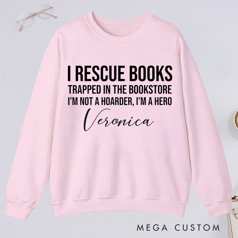 Personalized Book Lovers Classic Sweatshirts Gift For Bookish Booksellers Gift Gift For Teachers Readers Sweatshirts I Books Sweatshirts 