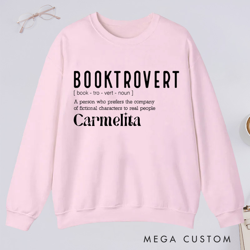 Personalized I Have No Shelf Control Classic Sweatshirts Custom Bookish Sweatshirt with Name Book Lover Gift Librarian Gift Reading Gift