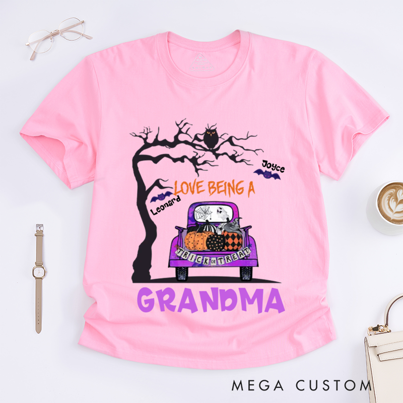 Personalized Love Being Mom Grandma Halloween Classic T-Shirt Gift Ideas for Halloween