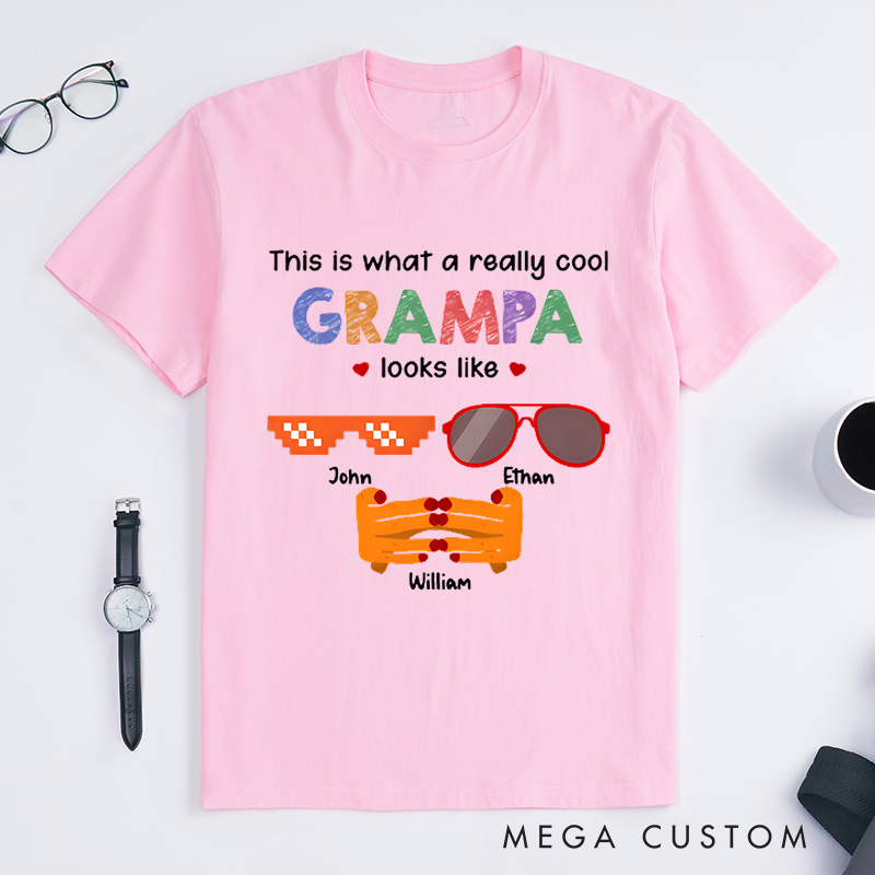 Personalized Really Cool Dad Looks Like Theme Classic T-shirt