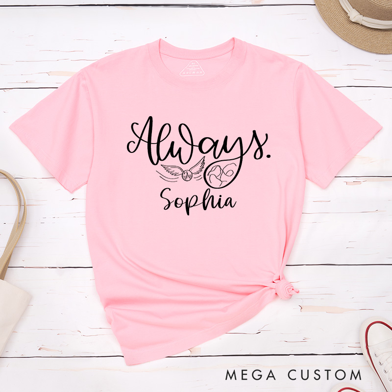 Personalized Couple After All This Time and Always Matching T-Shirt Valentine's Day T-Shirt for Husband Wife Boyfriend Girlfriend for Hubby Wifey