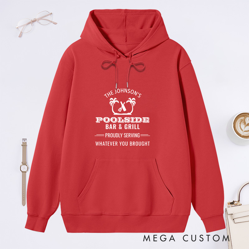 Personalized Hoodie Custom Sweatshirt for Housewarming Holiday Gift New Home Theme Available in Multiple Colors and Sizes