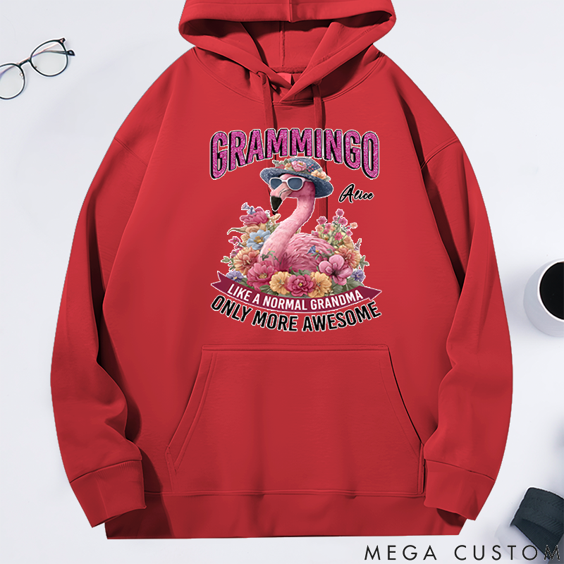 Personalized Classic Hoodie Grammingo Like a Normal Grandma Only More Awesome