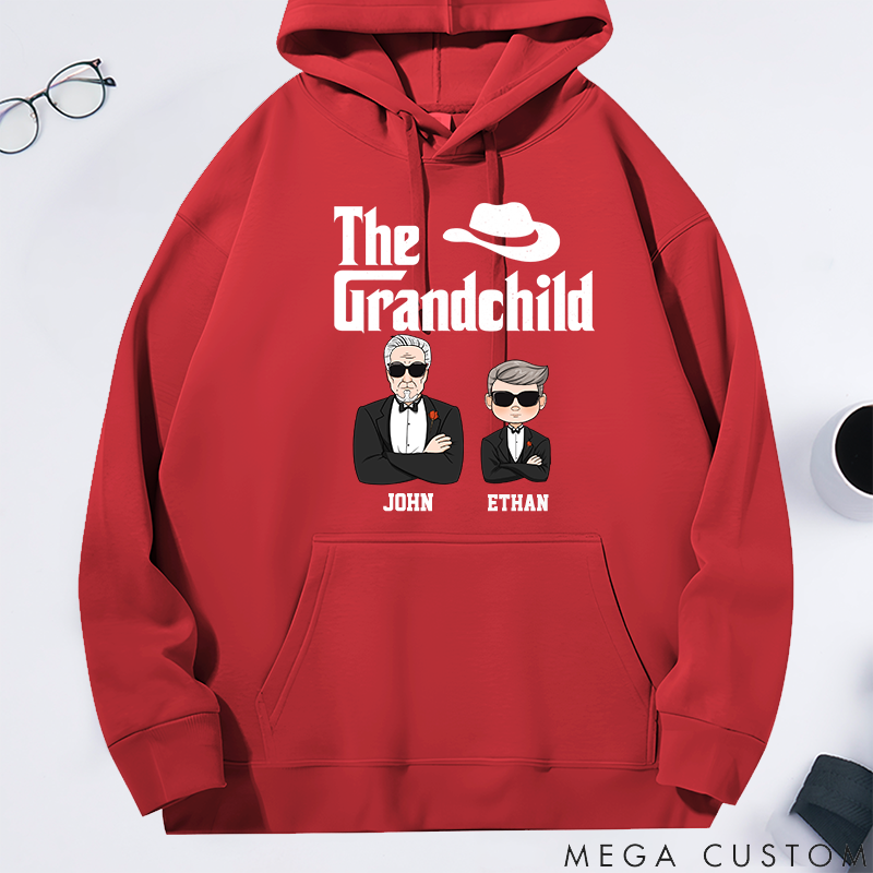 Personalized Classic Hoodie The Grandfather Theme Grandpa and Kids