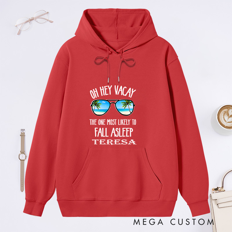 Personalized Making Memories Together Summer Vacation Classic Hoodies Travel Matching Shirt Custom Vacation Shirt