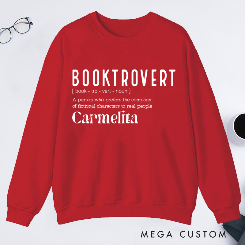 Personalized I Have No Shelf Control Classic Sweatshirts Custom Bookish Sweatshirt with Name Book Lover Gift Librarian Gift Reading Gift
