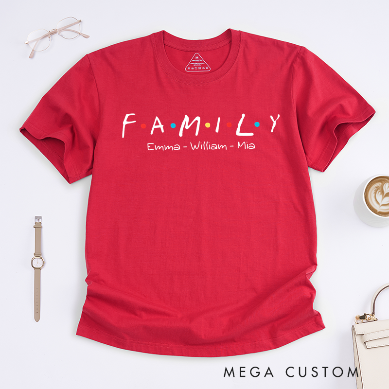 Personalized Custom Matching Family Group Shirts for Trips and Gifts Classic T-shirt