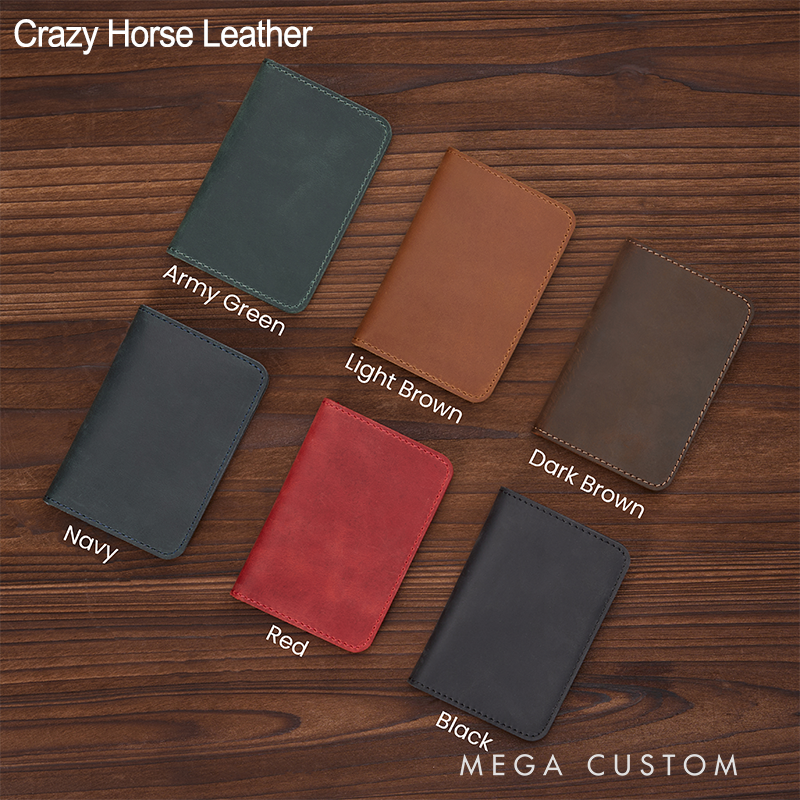 Personalized Leather Wallet Leather Card holder Engraved Mens Wallet Minimalist Wallet Slim Wallet ID Holder Anniversary Gift For Him Birthday Gifts for Boyfriend Dad Husband