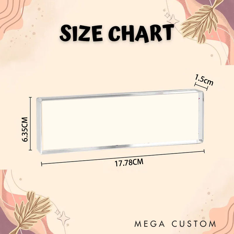 Personalized Book Flower Teacher Acrylic Desk Name Plate Teacher Desk Sign Acrylic Plaque Teacher Appreciation Gift Back to School Gift