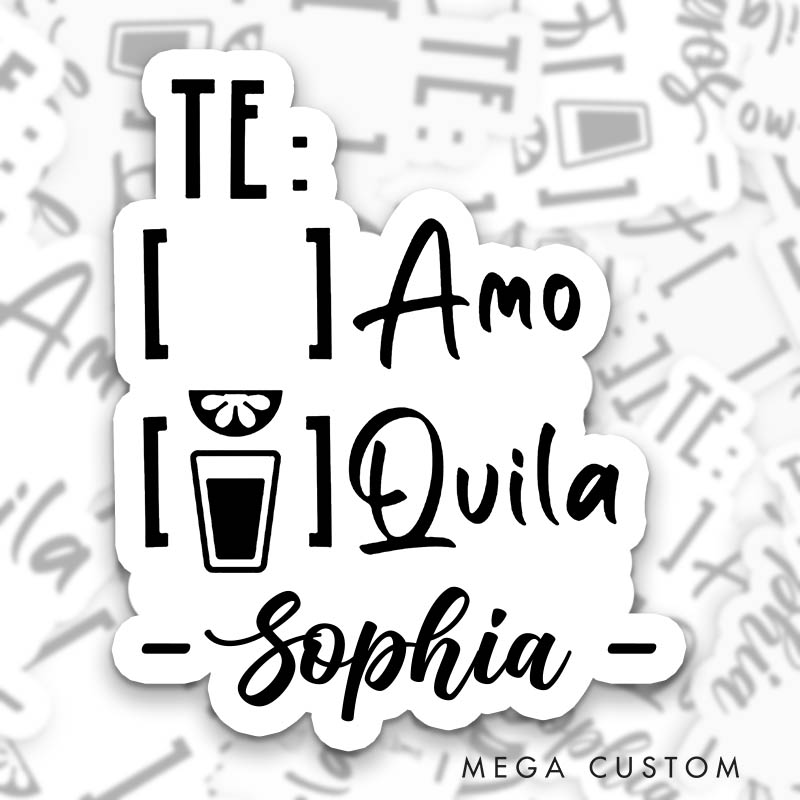 Personalized Bride No Time to Siesta It's My Final Fiesta Sticker Bridesmaid Hen Party Sticker Team Bride Wedding Party Sticker Bachelorette Party