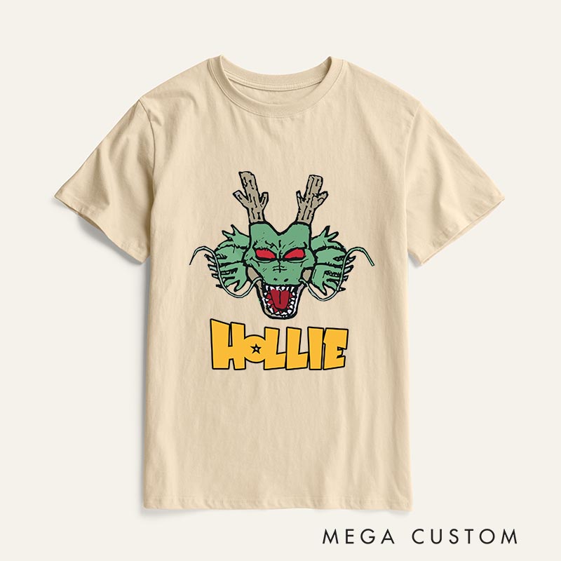 Personalized Dragon Anime Classic T-Shirts Japanese Manga Comic Tshirt for Anime Lovers