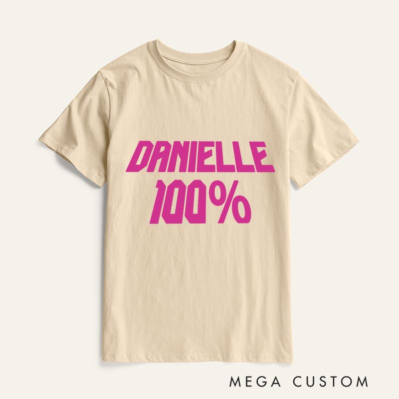 Personalized Percentage Anime Classic T-Shirts Japanese Manga Comic Tshirt for Anime Lovers