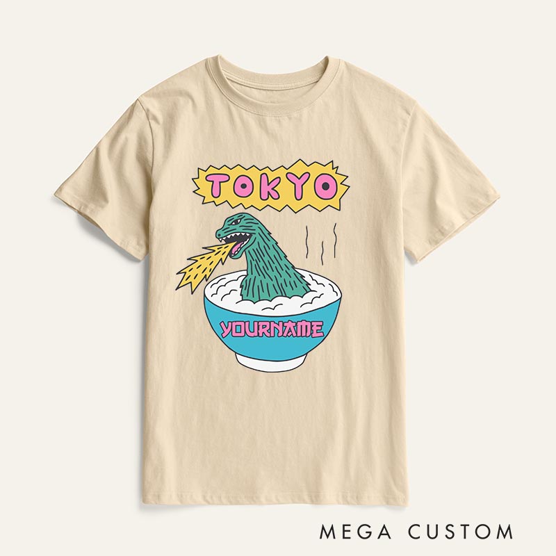 Personalized Tokyo Monster Anime Classic T-Shirts Japanese Vintage Tshirt for Anime Lovers