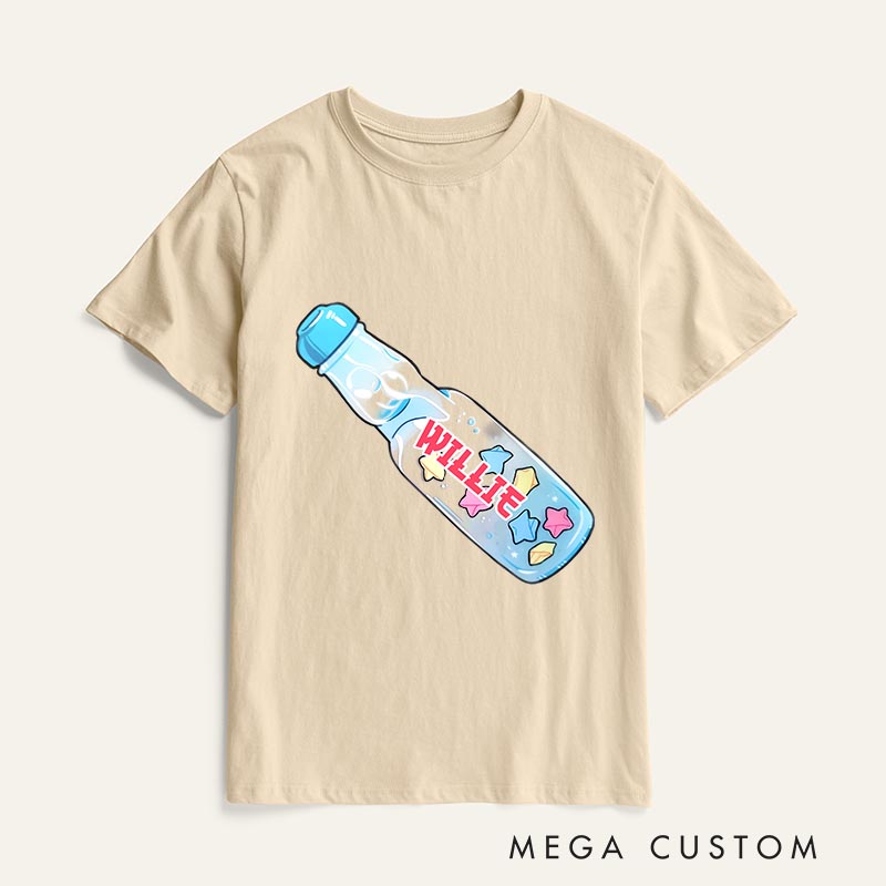 Personalized Star Ramune Classic T-Shirts Japanese Manga Comic Tshirt for Anime Lovers