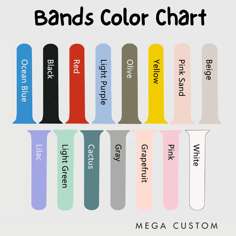 Personalized Heartbeat Nurse Themed Apple Watch Band Engraved Apple Watch Band Custom Name Watch Band