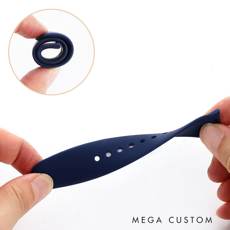 Personalized Heartbeat Nurse Themed Apple Watch Band Engraved Apple Watch Band Custom Name Watch Band