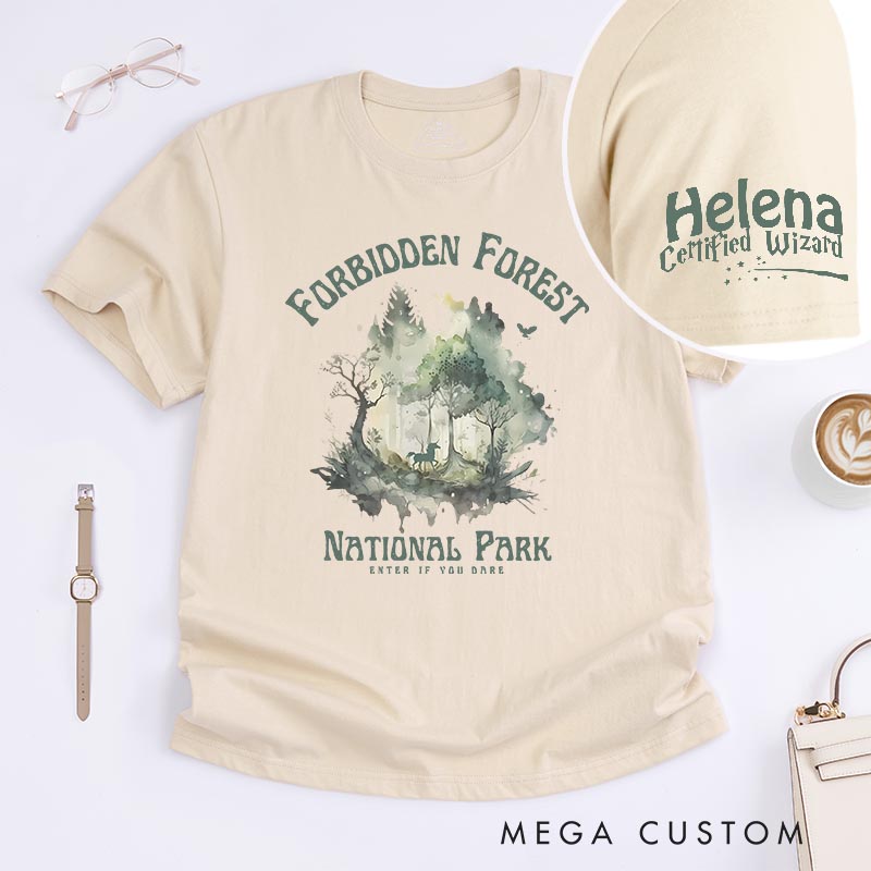 Personalized Restricted Forest Magic Movie Classic T-Shirts Magic Movie and Book Tshirt for Film Lovers Book Worms