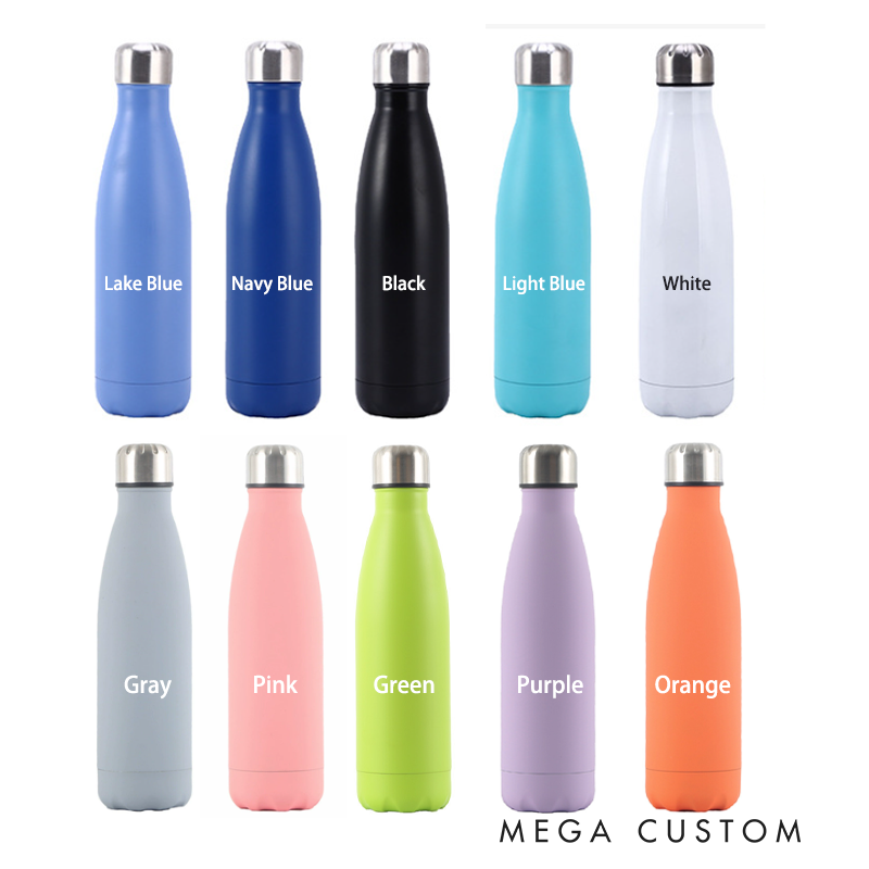 Personalized Teacher Water Bottle 17oz Insulated Stainless Steel Bottle Gift Teacher Appreciation Gift