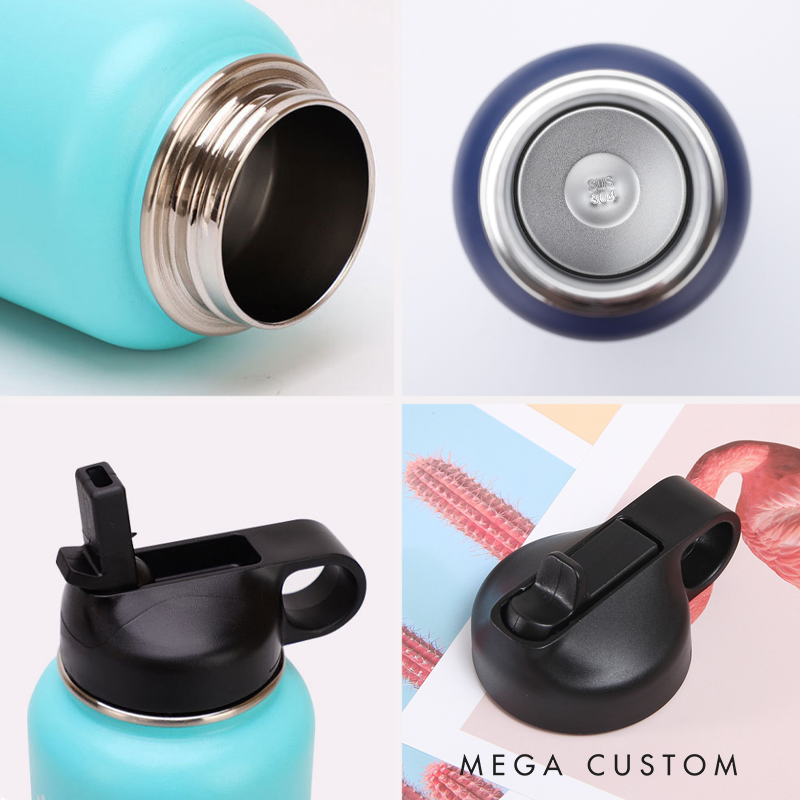 Personalized Engraved Water Bottle for Teacher Stainless Steel Insulated Name Space Cup Teacher Appreciation Gift