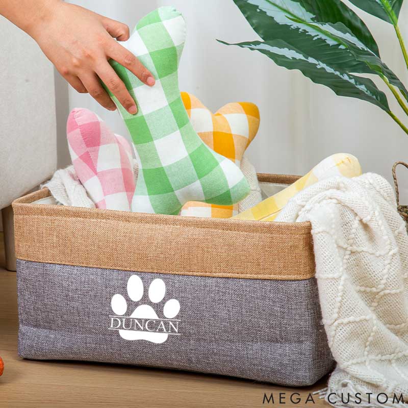 Personalized Pet Lover DUNCAN Basket