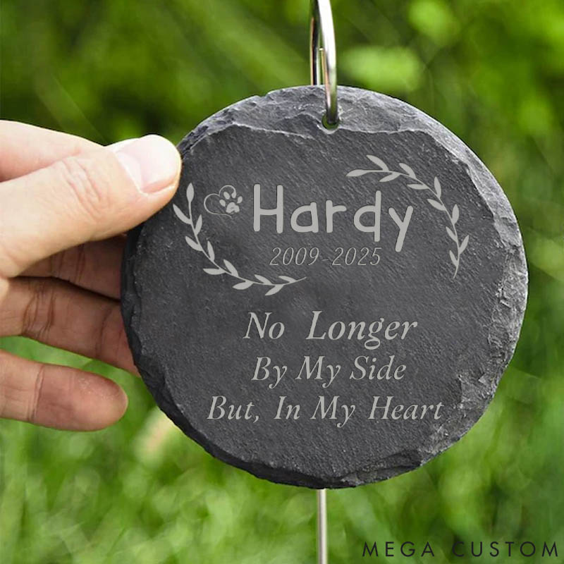 Personalized Pet Lover Hardy No Longer By My Side But, In My Herrt Plant Accessories