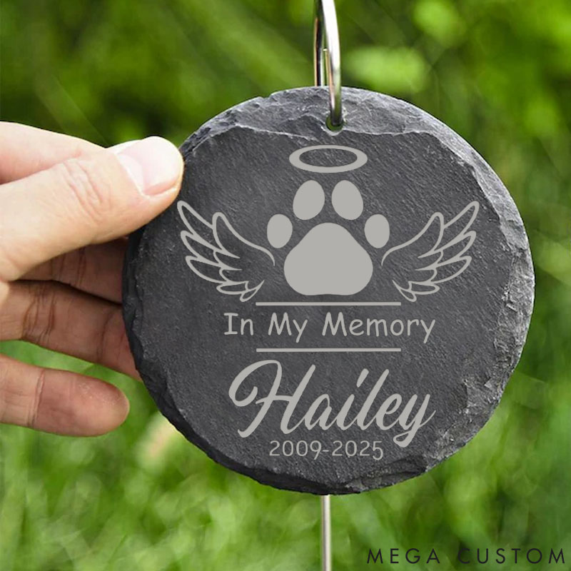 Personalized Pet Lover Hailey In My Memory Plant Accessories