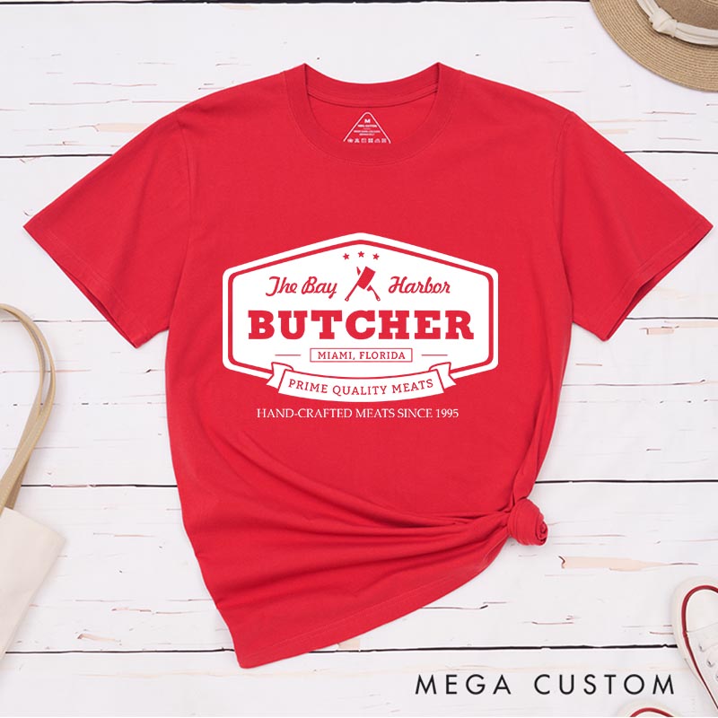 Personalized the Butcher Movie Classic T-Shirts Horror TV Show Tshirt Horror TV Series Shirt