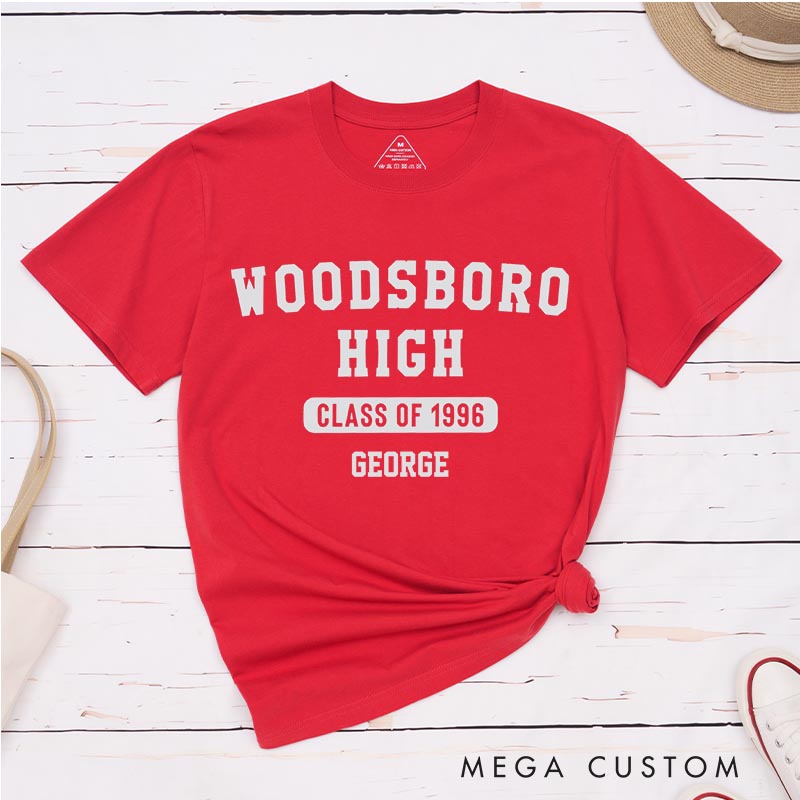 Personalized Woodsboro Classic T-Shirts Horror Movie Tshirt 80s Horror Movie Shirt