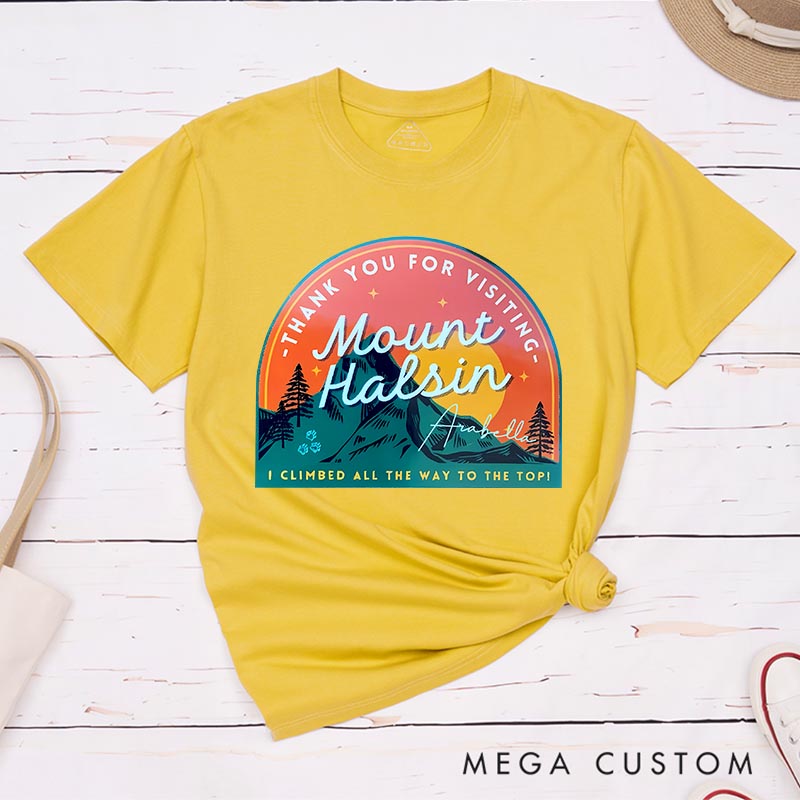 Personalized Mountain Halsin Game Classic T-Shirts CRPG Druid Video Game Tshirt Fantasy Game Shirt