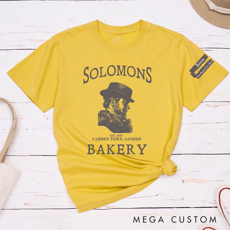 Personalized Solomons Bakery TV Show Classic T-Shirts London TV Series Movie Tshirt