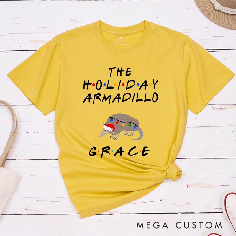 Personalized The Holiday Christmas TV Show Classic T-Shirts Vintage Holiday Movies Tshirt Family Movie Shirt