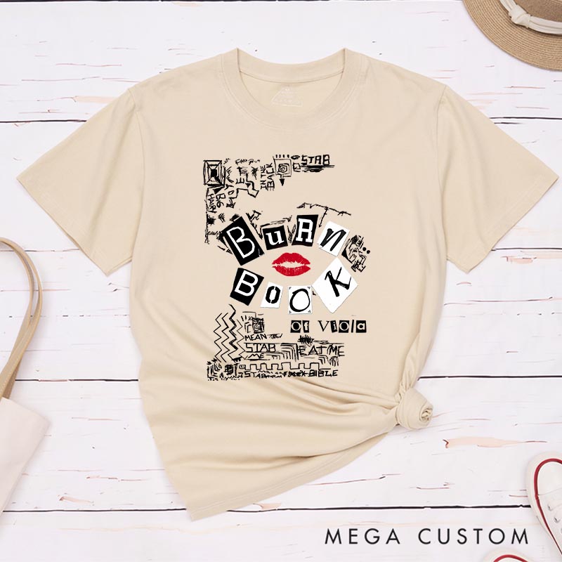 Personalized Pink Book Classic T-Shirts Vintage Movie Tshirt Film Fan Shirt for Her