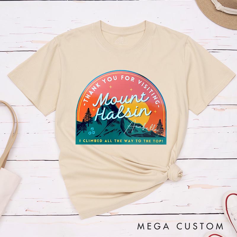 Personalized Mountain Halsin Game Classic T-Shirts CRPG Druid Video Game Tshirt Fantasy Game Shirt