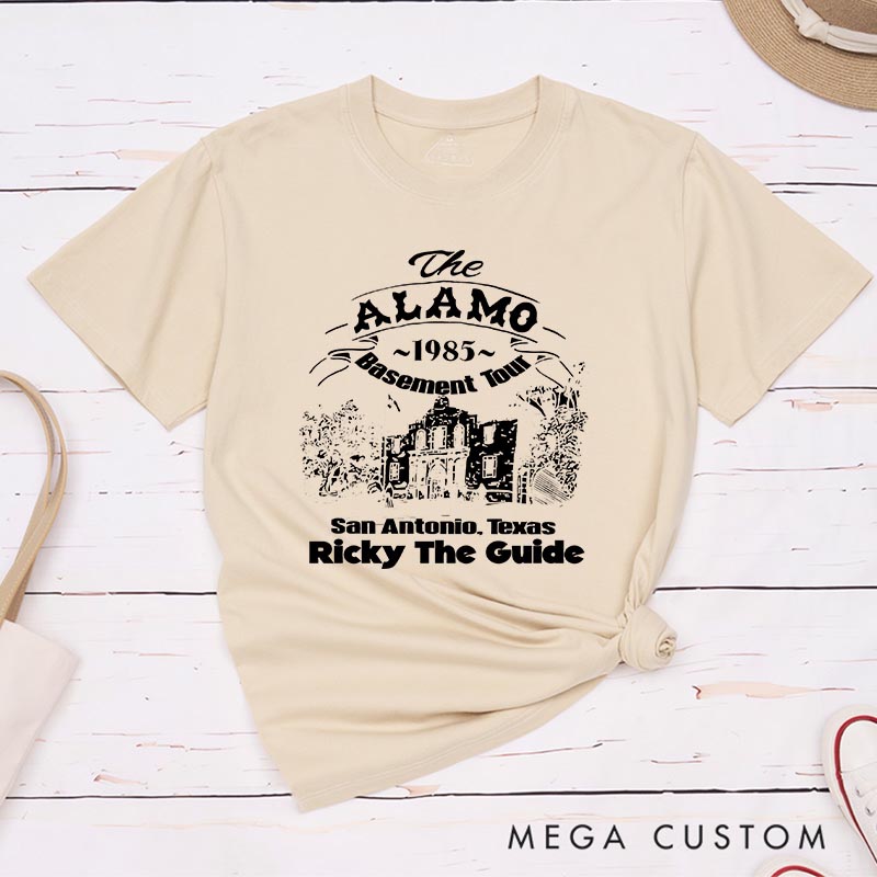 Personalized 1985 Basement Tour Classic T-Shirts Horror Movies Tshirt Film Fan Shirt Halloween