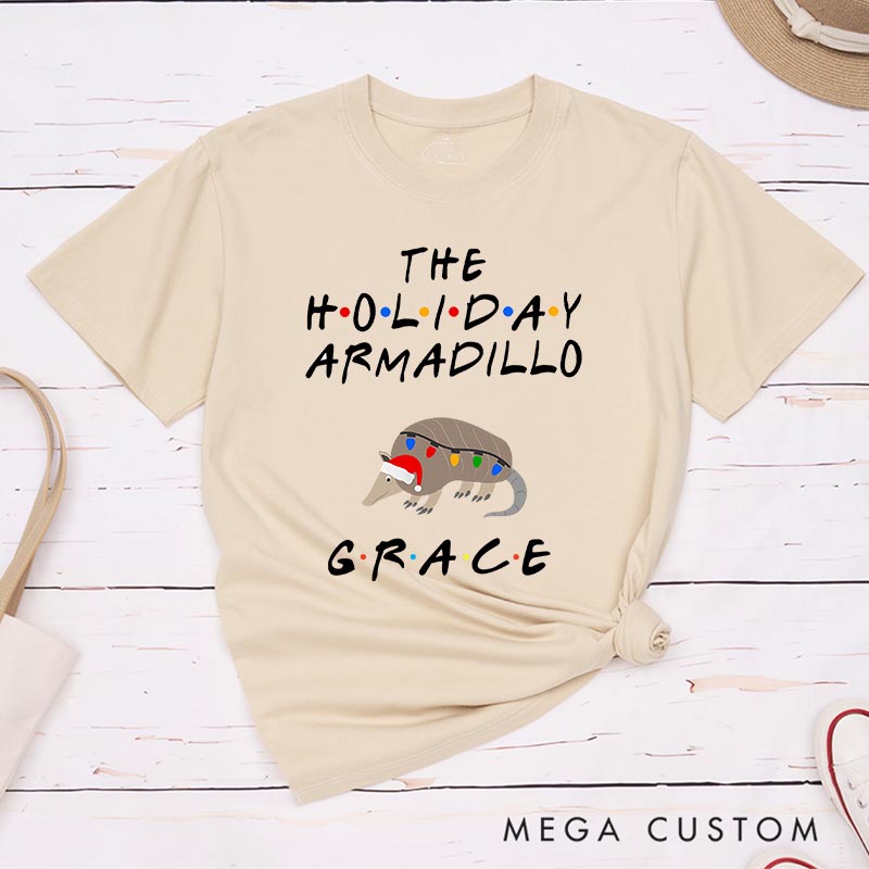 Personalized The Holiday Christmas TV Show Classic T-Shirts Vintage Holiday Movies Tshirt Family Movie Shirt