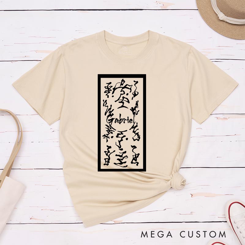 Personalized Anime Ninja Explosive Tag Classic T-Shirts Japanese Manga Tshirt Comic Shirt for Anime Lovers