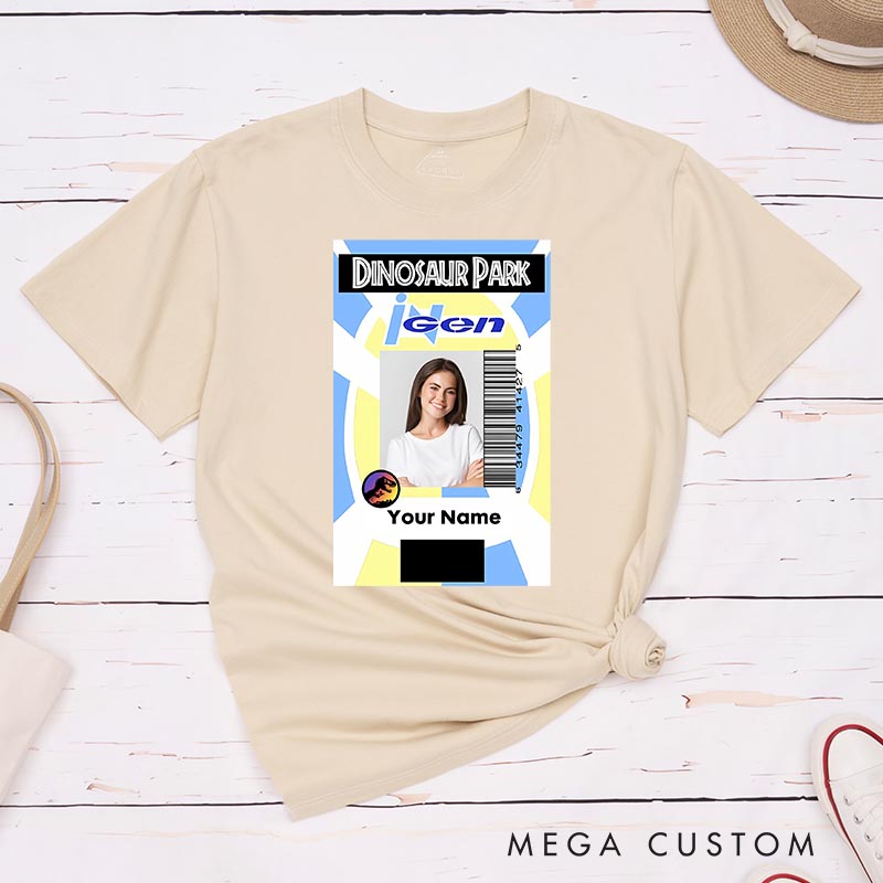 Personalized Park Gen Lab Tech Movie Classic T-Shirts Dinosaur Tshirt for Movie Lovers 90s Park Fan