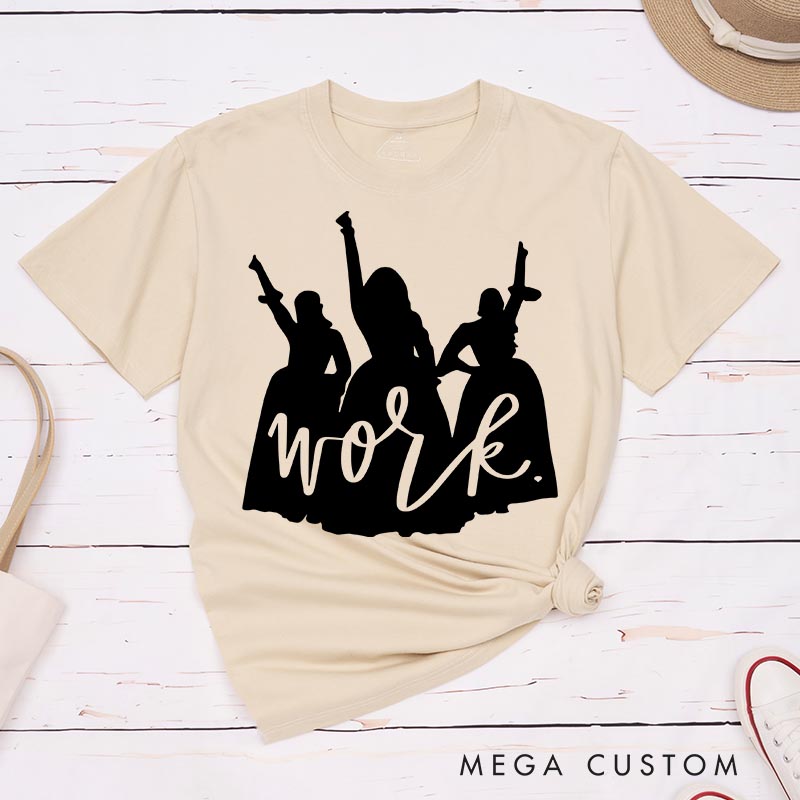 Personalized Work Ladies Musical Classic T-Shirts for Musical Lover Tshirt Musical Fan Independence Day