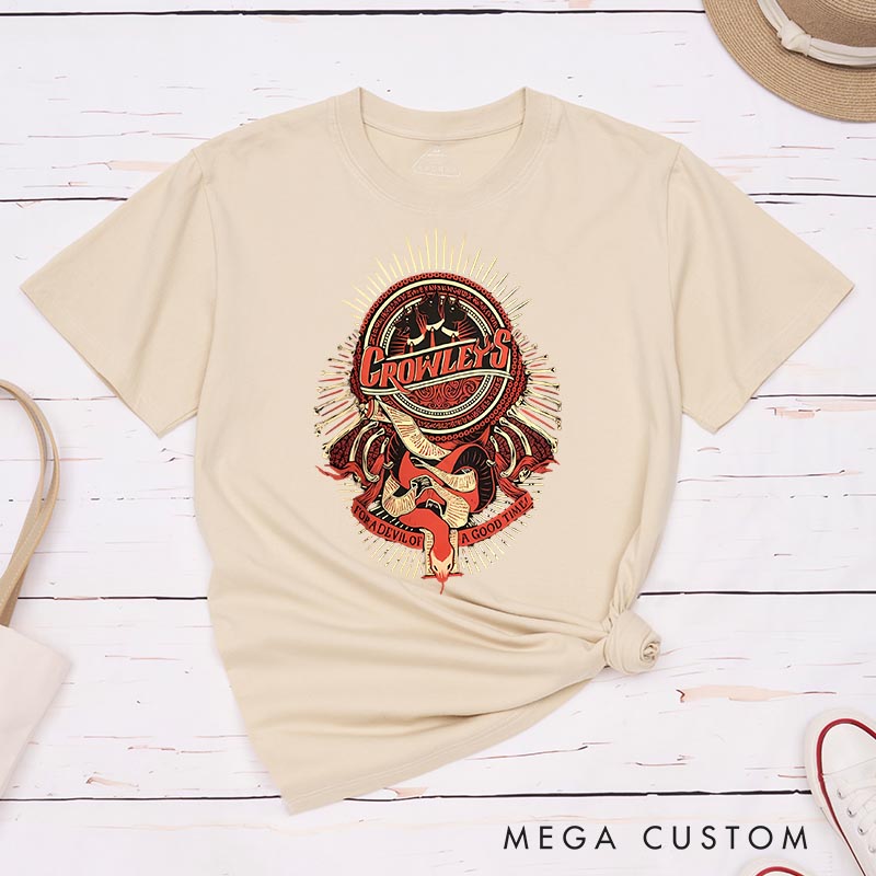 Personalized Winchester Crowleys TV Show Classic T-Shirts Ghost Hunter TV Series Movie Tshirt