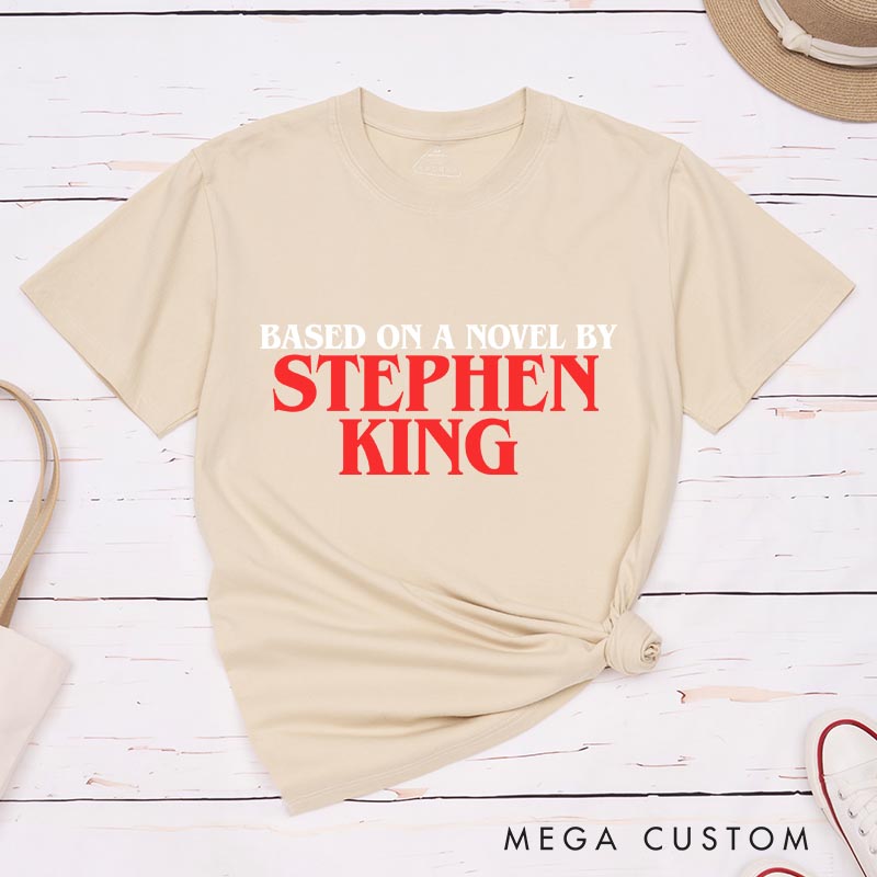 Personalized Based on a Novel by S Classic T-Shirts Horror Halloween Tshirt for Movie Book Lovers