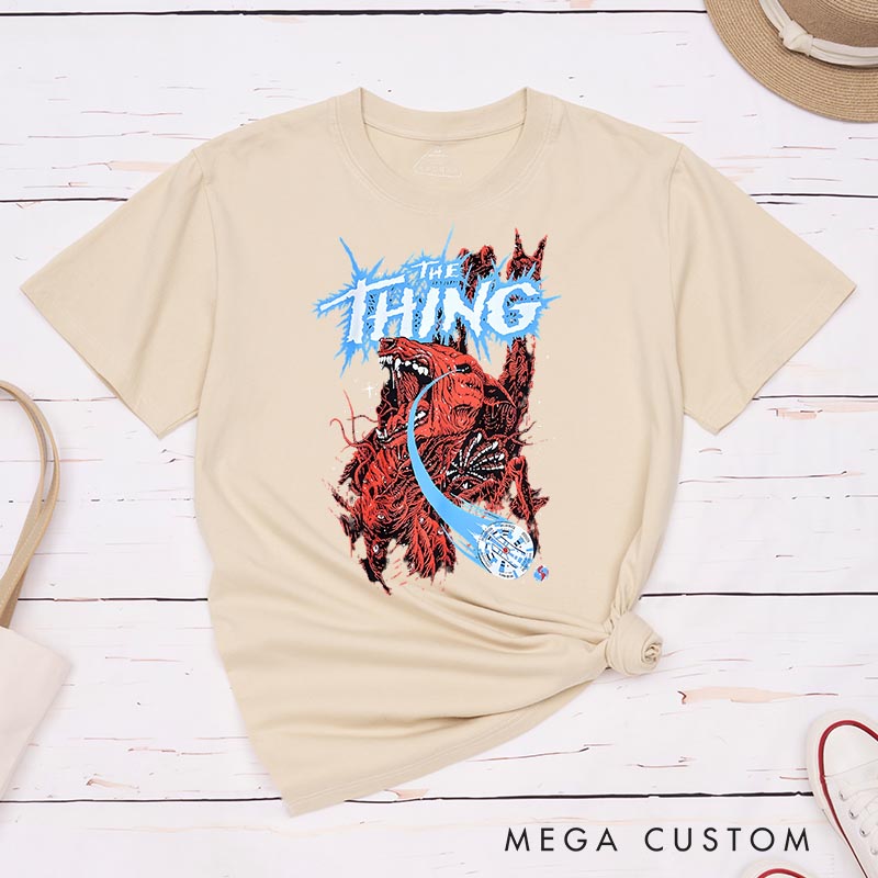 Personalized 100% Human Horror Halloween Classic T-Shirts for Movie TV Show Lovers