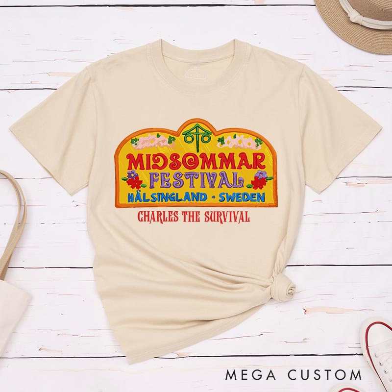 Personalized Midsommar Festival Horror Halloween Classic T-Shirts for Movie TV Show Lovers
