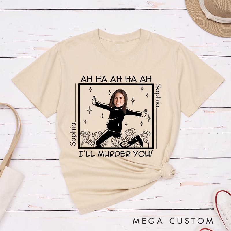 Personalized Cute Anime Classic T-Shirts Japanese Manga Tshirt for Anime Lovers Photo Shirt