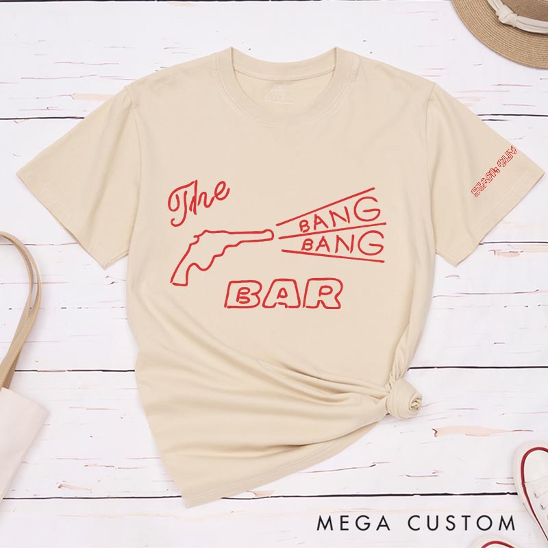 Personalized the Bang Bang Bar Movie Classic T-Shirts Horror TV Show Tshirt Horror TV Series Shirt